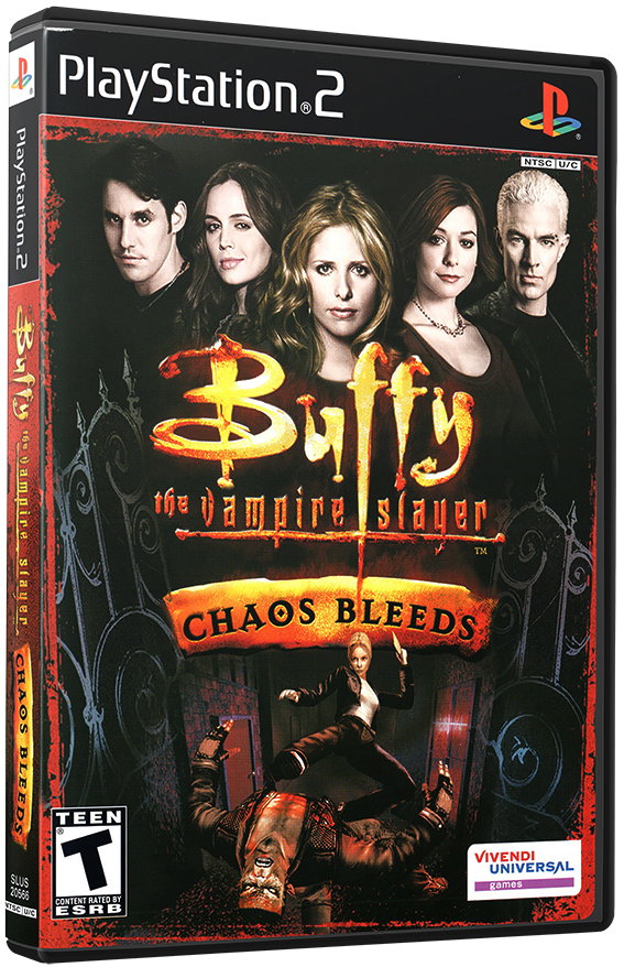 แผ่นเกมส์ PS2 : Buffy the Vampire Slayer - Chaos Bleeds