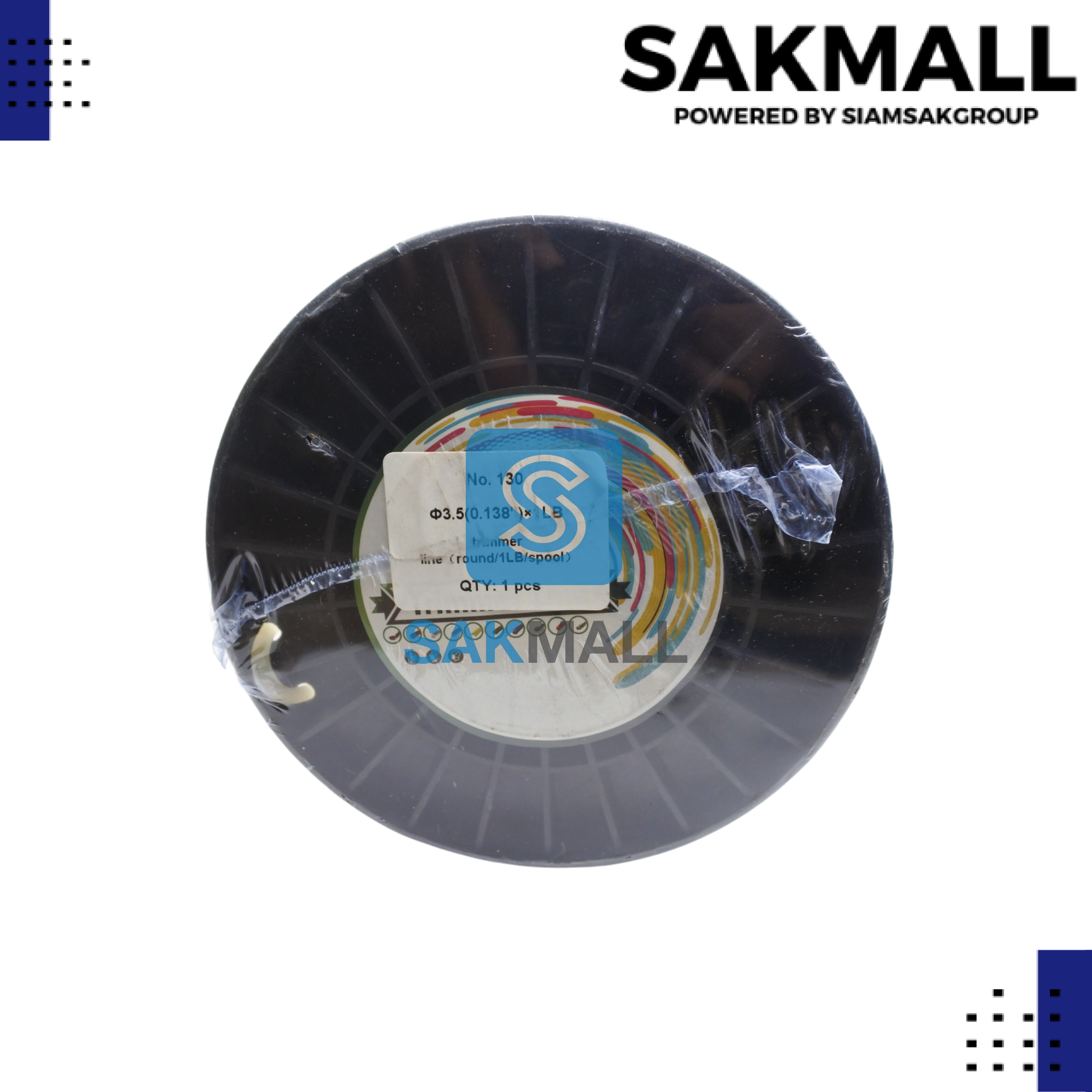 เอ็นตัดหญ้า 3.5mm. กลม 1LB.ขาว