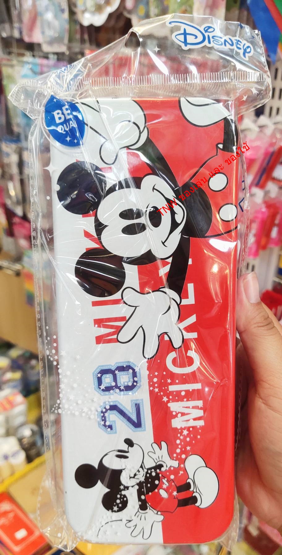 กล่องดินสอเหล็ก 3 ชั้น กล่องดินสอสไลด์ กล่องดินสอเด็ก ลายการ์ตูน