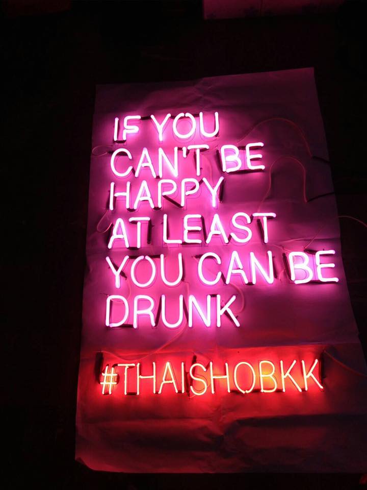 #ป้ายนีออนดัดหลอดแก้ววินเทจ