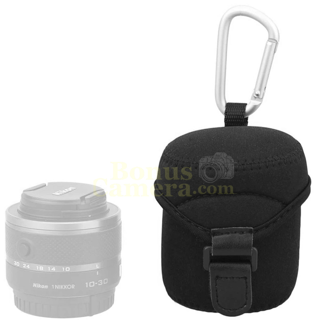 JN-M Lens Pouch ถุงใส่เลนส์ทำจากนีโอพรีนอย่างดี ดีไซน์หรู ปกป้องเลนส์ size 6.2 cm x 6.8 cm