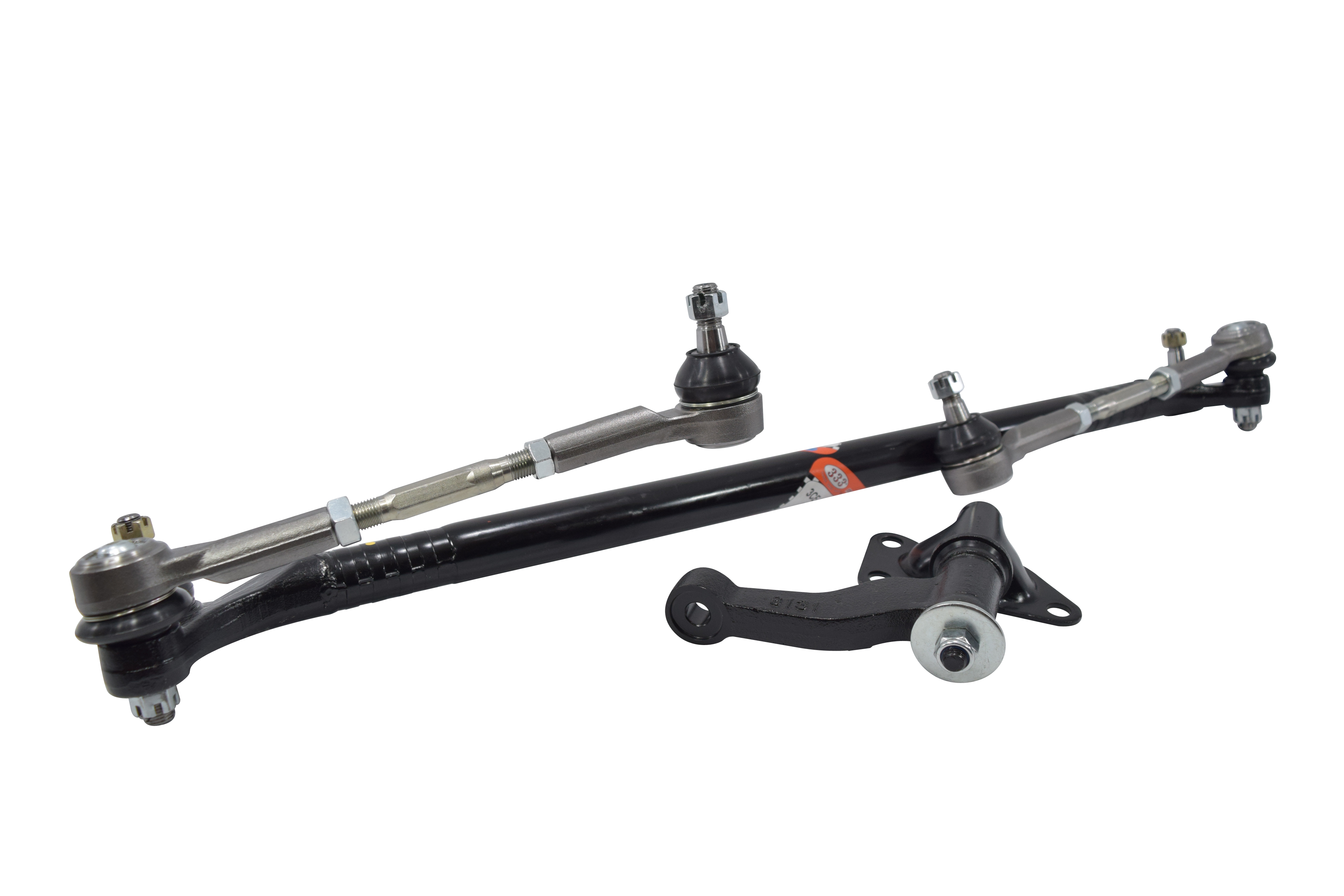 (ประกัน 6 เดือน) คันส่งกลางยกชุด NISSAN FRONTIER TD D22 4WD / นิสสัน ฟรอนเทียร์ / ปี 99-On / 3CE-4830 / พวงมาลัยขวา (CENTER LINK, ROD END) ยี่ห้อ 333 (ยกชุด)