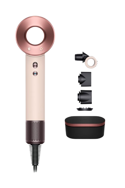 DYSON HD15 SS 1,600 วัตต์ ไดร์เป่าผม ( Flyaway smoother,Air Multiplier, 2-in-1 ) รับประกันศูนย์ไทย ( สี Pk/Rs )