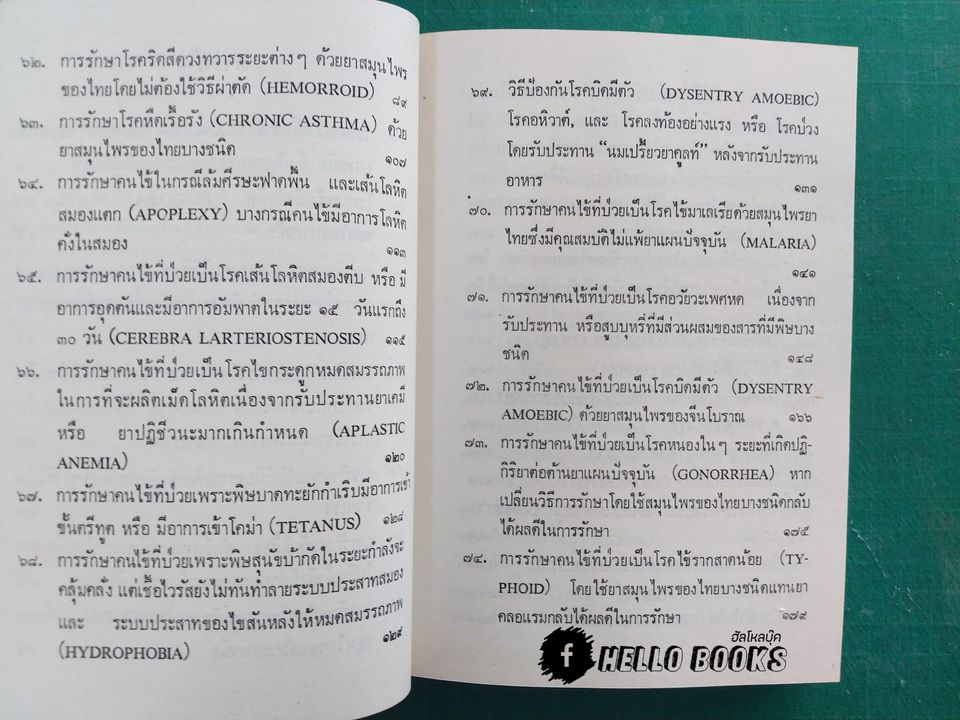 คู่มือยาสมุนไพรและโรคประเทศเขตร้อน และวิธีบำบัดรักษา