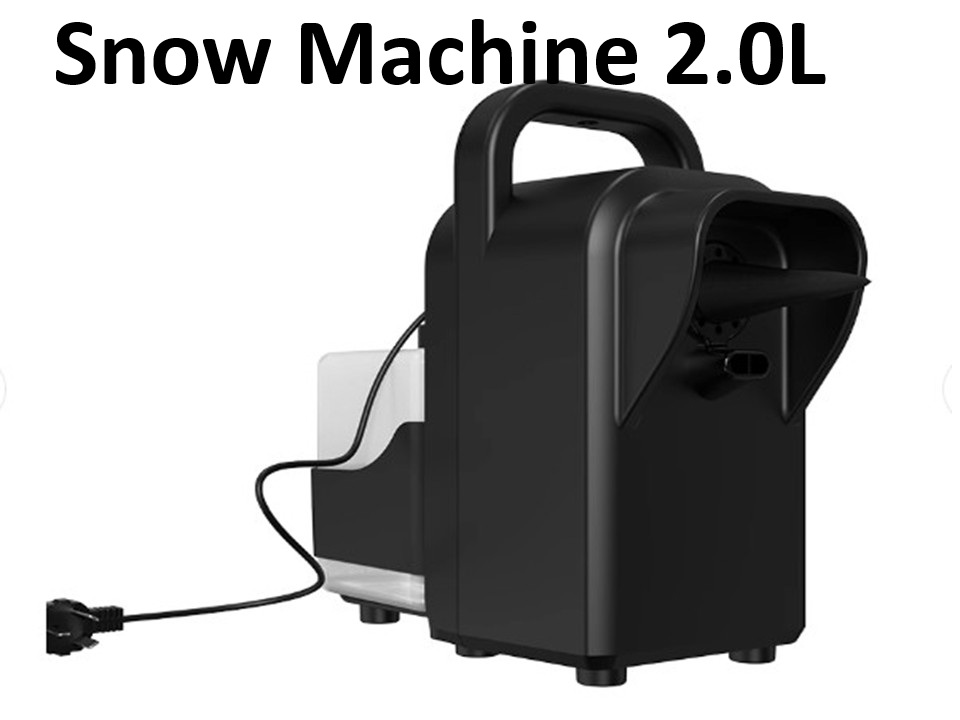 เครื่องยิงหิมะเทียม Snow Machine 2.0Lสร้างหิมะจำลองยิงได้ไกล 5-10 ม. เครื่องทำหิมะเทียม