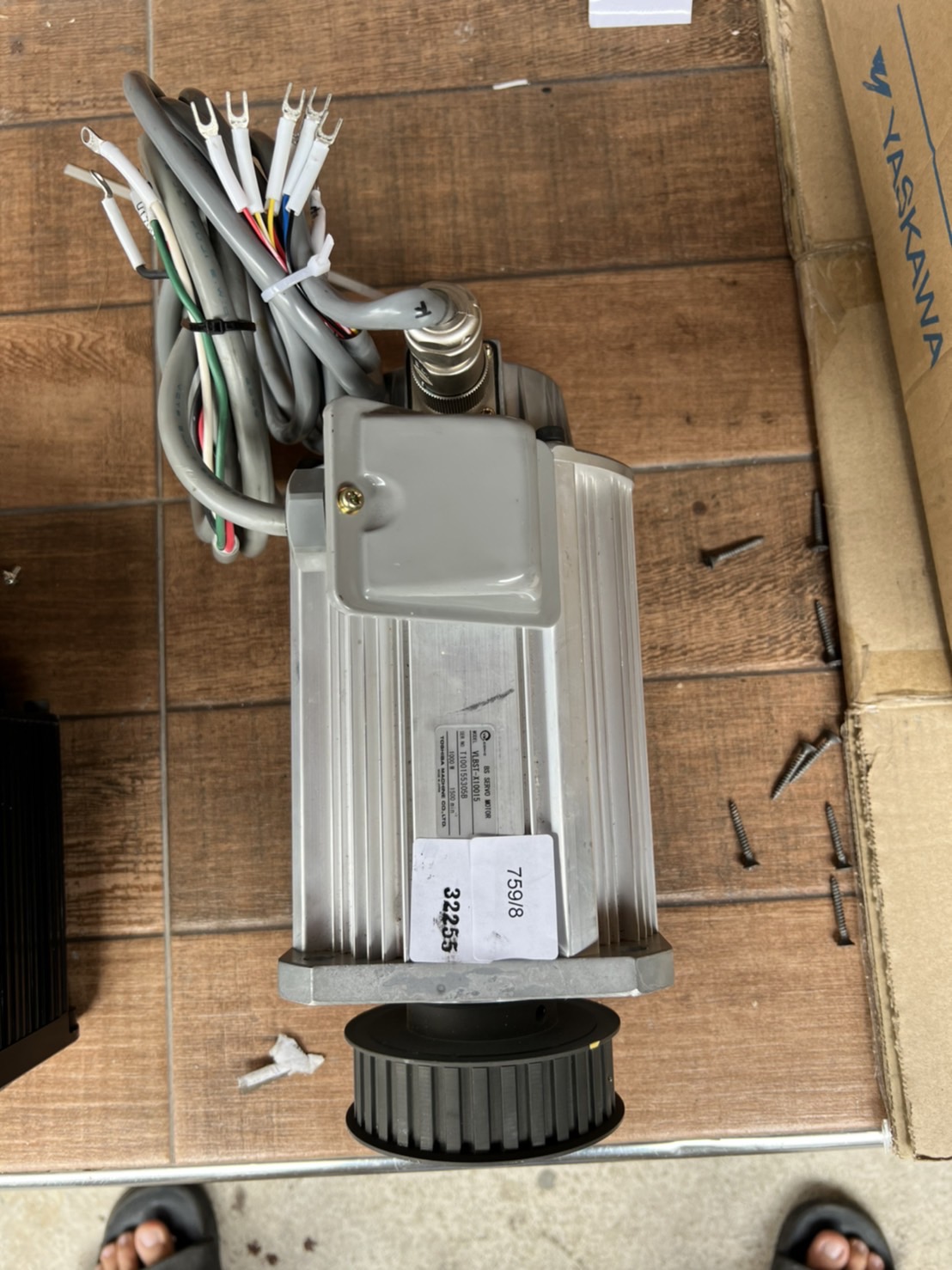 SERVO MOTOR " VELCONIC " MODEL : VLBST-X10015
