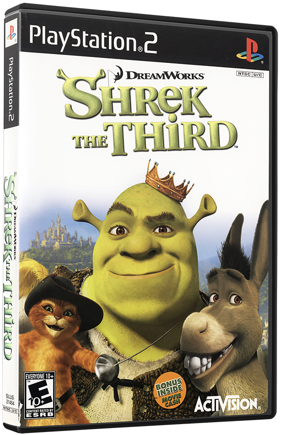 แผ่นเกมส์ PS2 : Shrek the Third