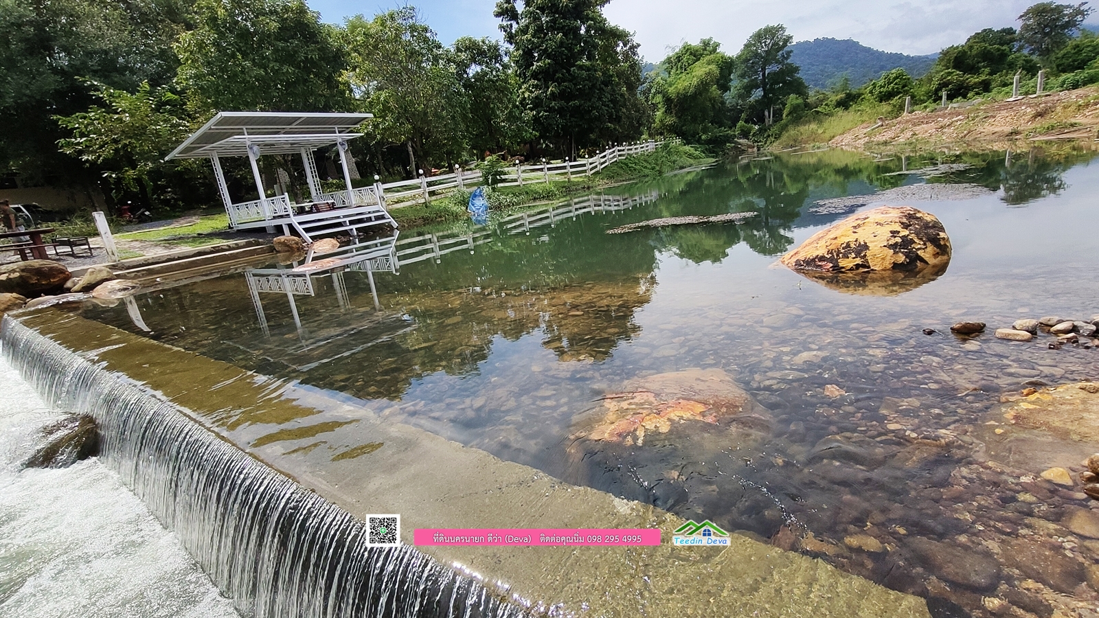 (🔴 ปิดการขาย) ที่ดินแปลงนี้สวย เหมาะกับ สร้างบ้านตากอากาศ อยู่ริมลำธาร วิวภูเขา ลงแช่น้ำเย็นๆ จากลำธารธรรมชาติ ที่ไหลมาจาก อุทยานแห่งชาติ เขาใหญ่