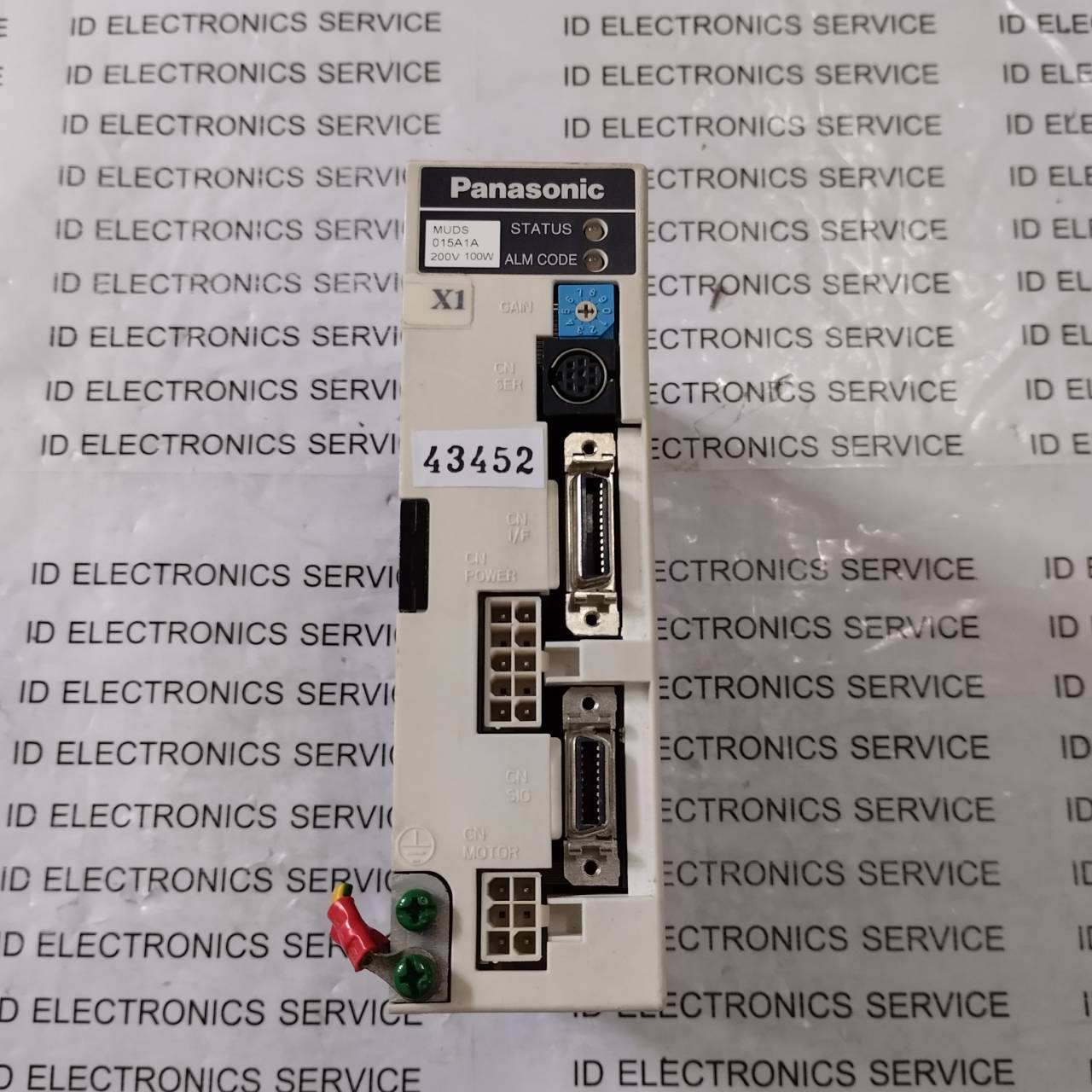 SERVO DRIVE " PANASONIC " MODEL : MUDS015A1A
