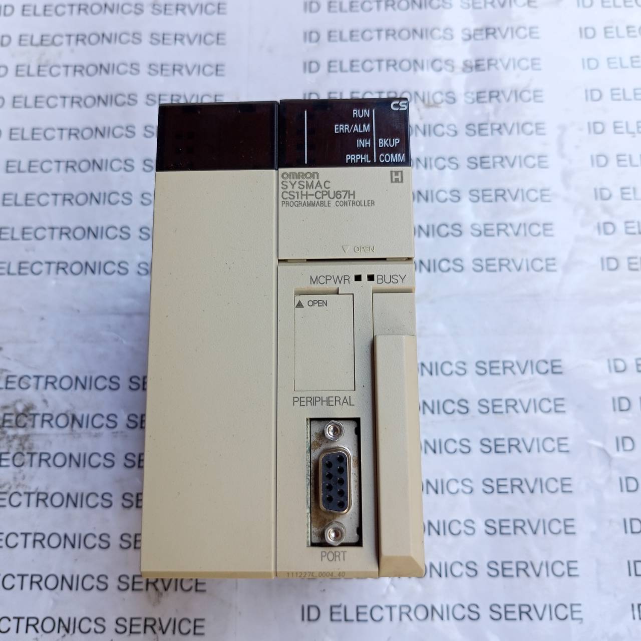 PLC " OMRON " MODEL : CS1H-CPU67H