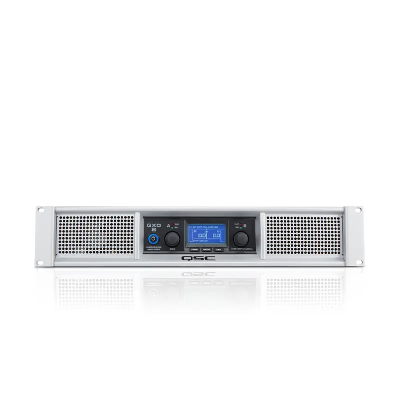 QSC GXD8 Professional Power Amplifiers 2 CH 4,500 วัตต์