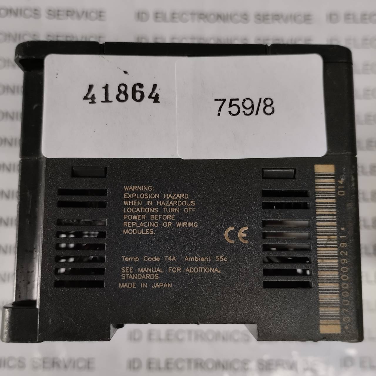 PLC " GE FANUC " MODEL : IC200UDR005-AA