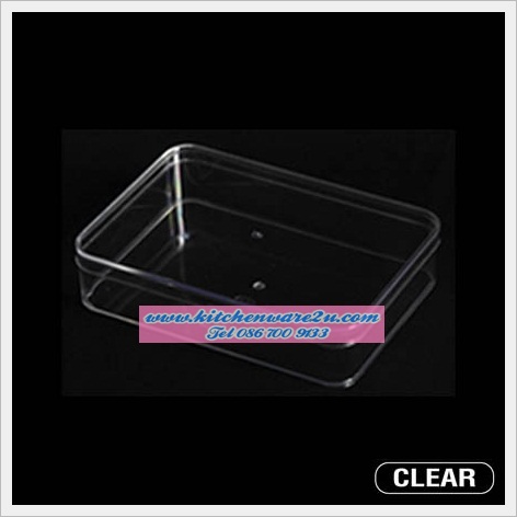 P06578 กล่องเหลี่ยมใส (19.2 x 28 x 5.7 cm) No. 886 (ราคาส่งต่อ 1 โหล: 12 ใบ:เฉลี่ย 85 บ/ใบ)