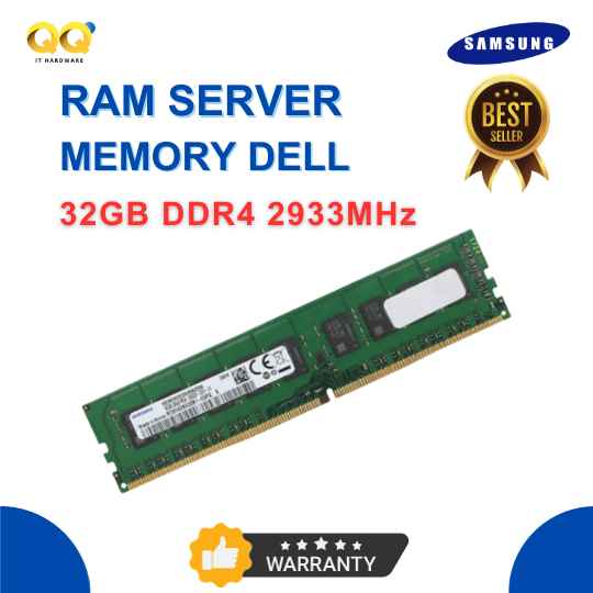 Ram Server 32 GB Samsung DDR4 2933MHz RDIMM รุ่นใหม่ ราคาพิเศษ สำหรับใส่ Server Dell Lenovo HP
