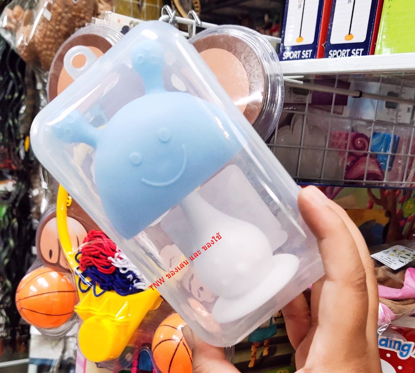 ยางกัด-ยางกัดหัวเห็ด ยางกัดซิลิโคนนิ่ม ลายห็ด มีเสียงกรุ้งกริ้ง