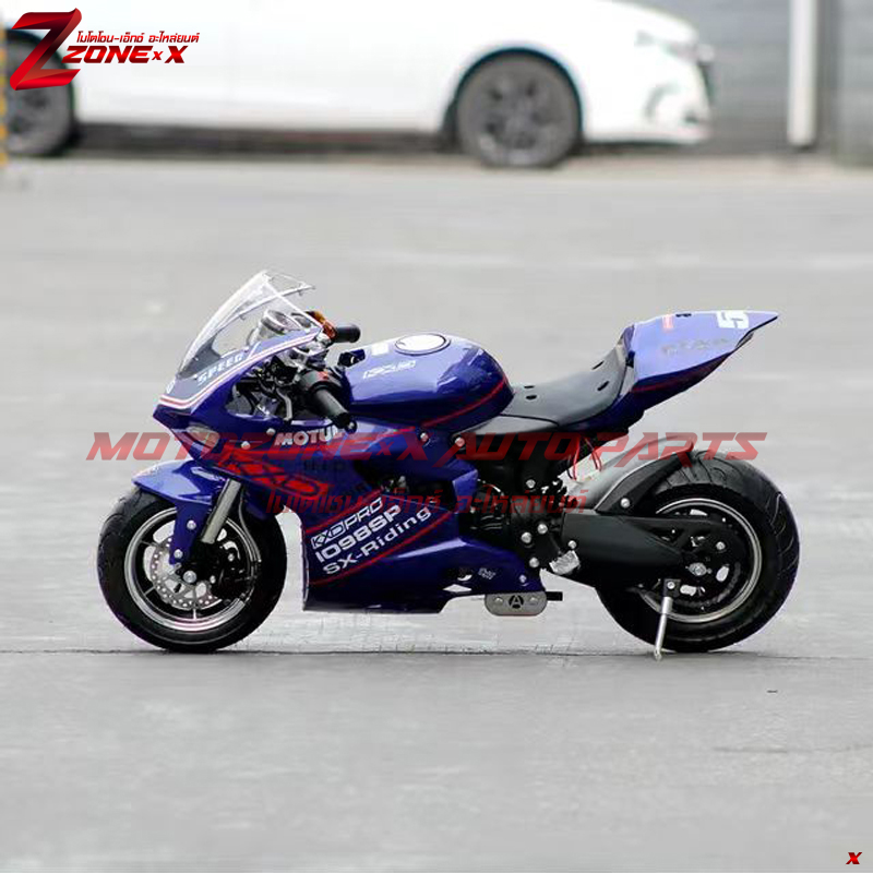 มอเตอร์ไซค์สปอร์ตสำหรับเด็ก มินิดูคาติ มินิโมโตจีพี เคเอ็กซ์ดี(KXD) 010 60cc 45กม/ชม