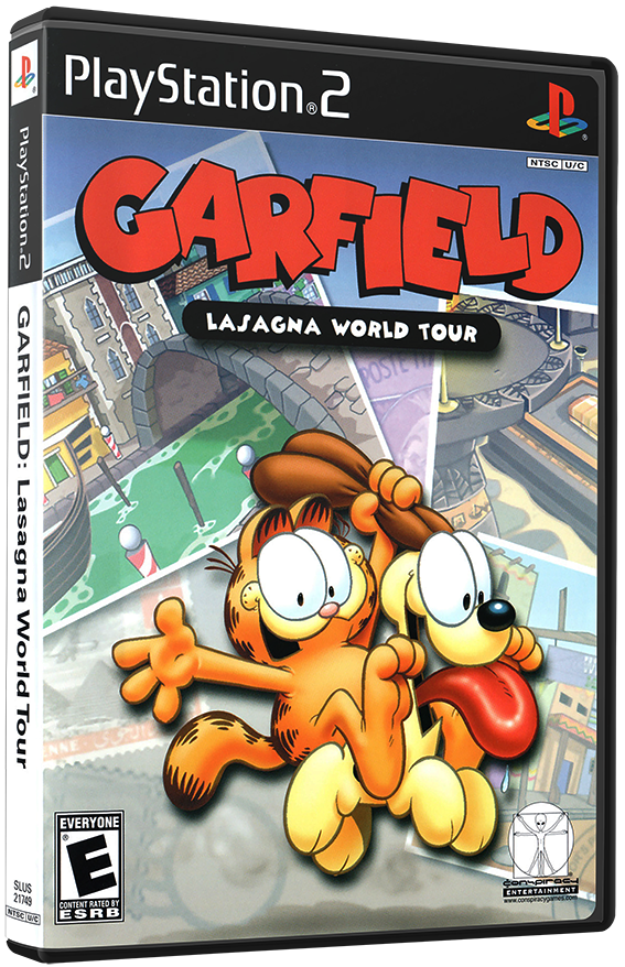 แผ่นเกมส์ PS2 : Garfield - Lasagna World Tour
