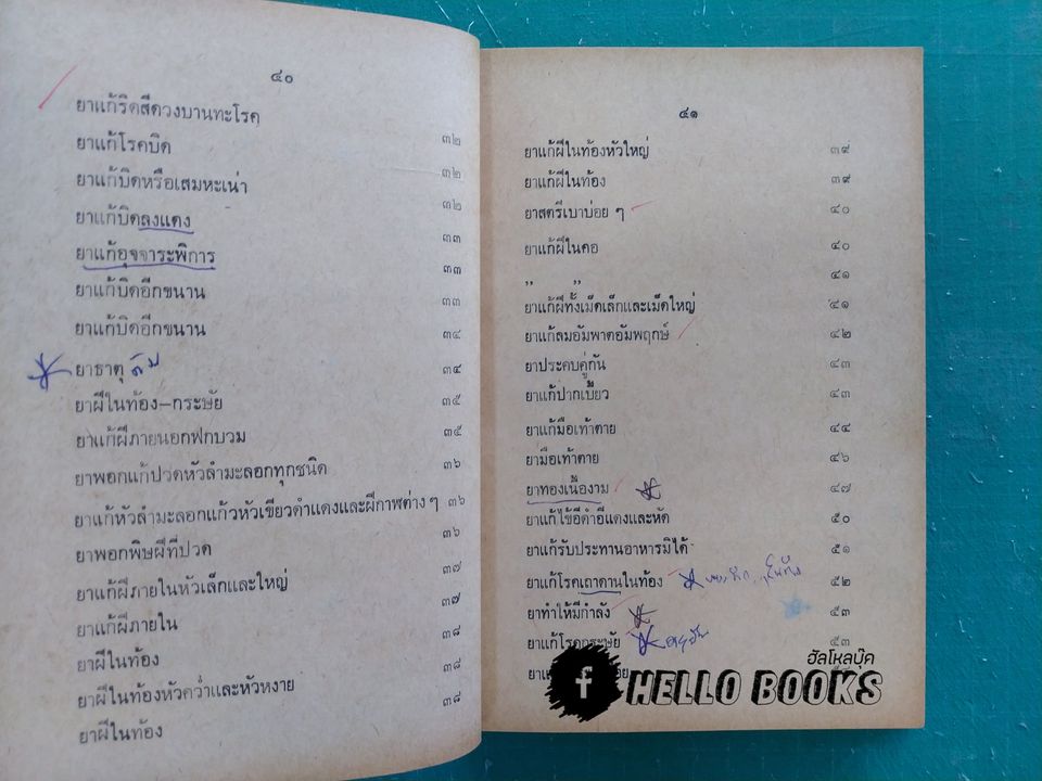 ตำรายาไทยแผนโบราณ เล่ม ๑-๑๒