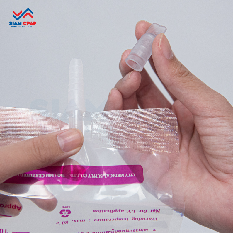 (แพ๊ค 100 ถุง) ถุงให้อาหาร ผู้ป่วย สำหรับบรรจุอาหารเหลว EZ Bag