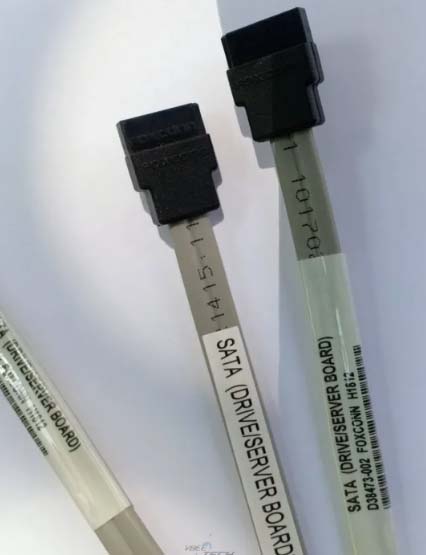 Foxconn SATA 3 Cable ค - Straight to Straight Connector สาย SATA 3 เกรด Server