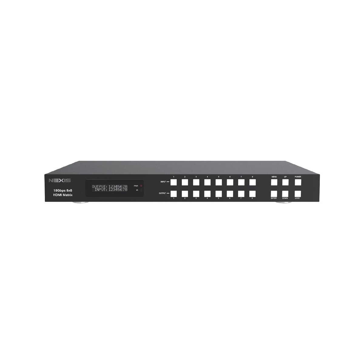 Nexis MTH0808 18GBPS 8X8 HDMI MATRIX WITH ARC FUNCTION