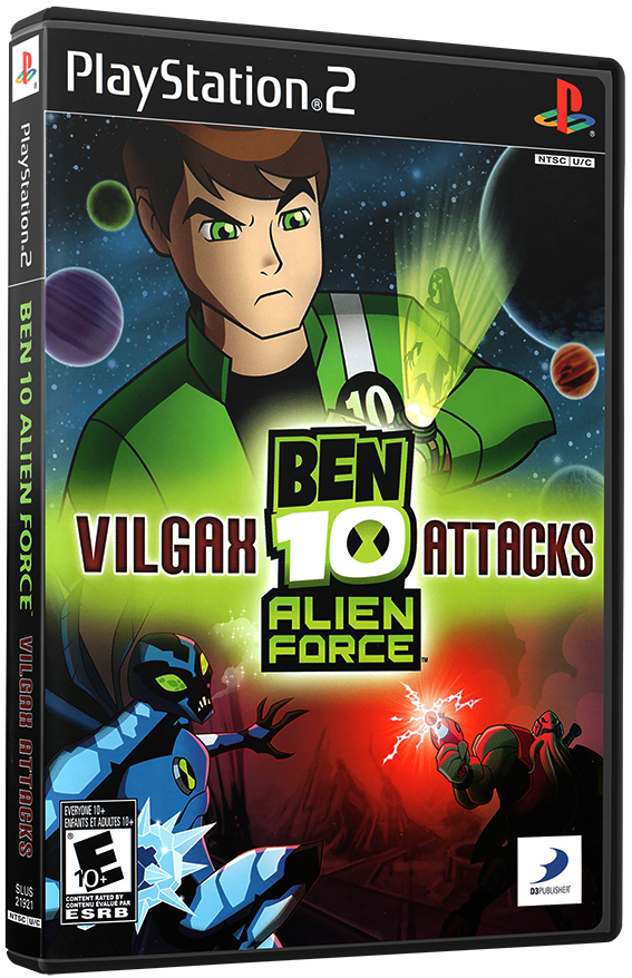 แผ่นเกมส์ PS2 : Ben 10 Alien Force - Vilgax Attacks