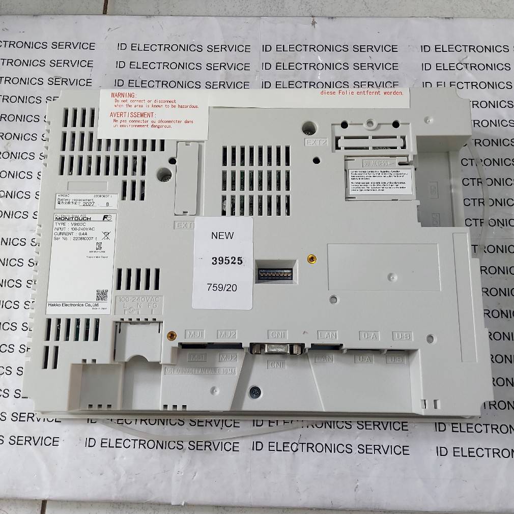HMI ยี่ห้อ HAKKO รุ่น V9100IC