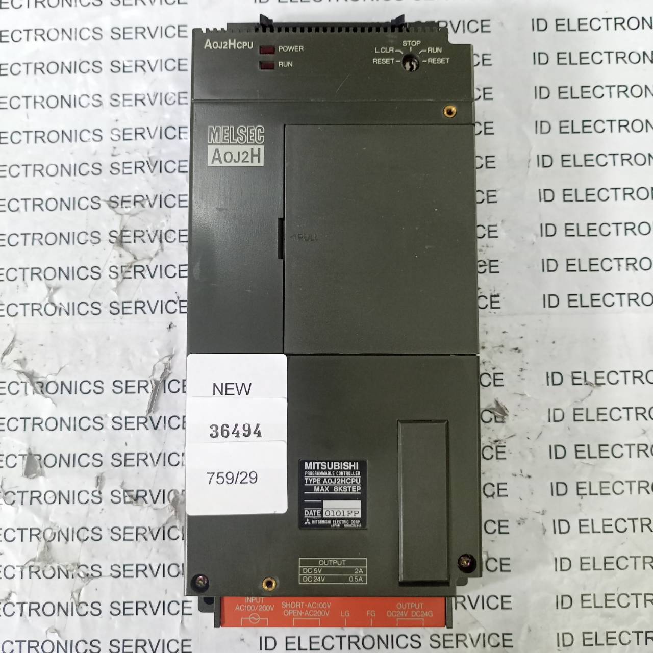 PLC " MITSUBISHI " MODEL : A0J2HCPU