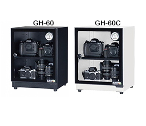 ตู้ดูดความชื้นอัตโนมัติ ความจุ 60 ลิตร รุ่น GH-60 / GH-60C