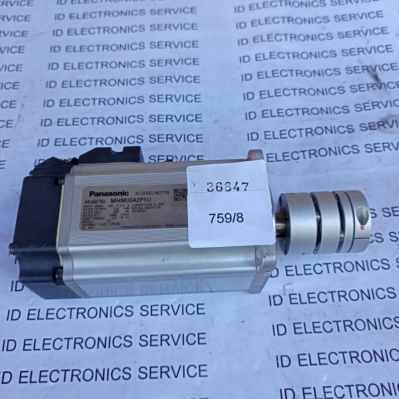 SERVO MOTOR " PANASONIC " MODEL : MHMJ042P1U