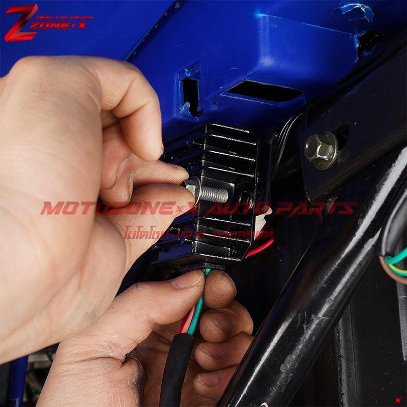 ตัวเรียงกระแส4สาย Rectifier Fit 12V Battery and Bulb, Light. 4 Wires 50-150CC GY6 MOTOZONE-X(โมโตโซน-เอ็กซ์) Part/อะไหล่/อุปกรณ์เสริม