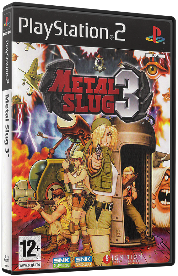 แผ่นเกมส์ PS2 : Metal Slug 3