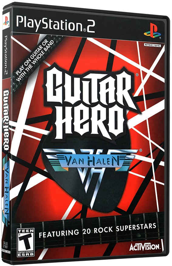 แผ่นเกมส์ PS2 : Guitar Hero - Van Halen