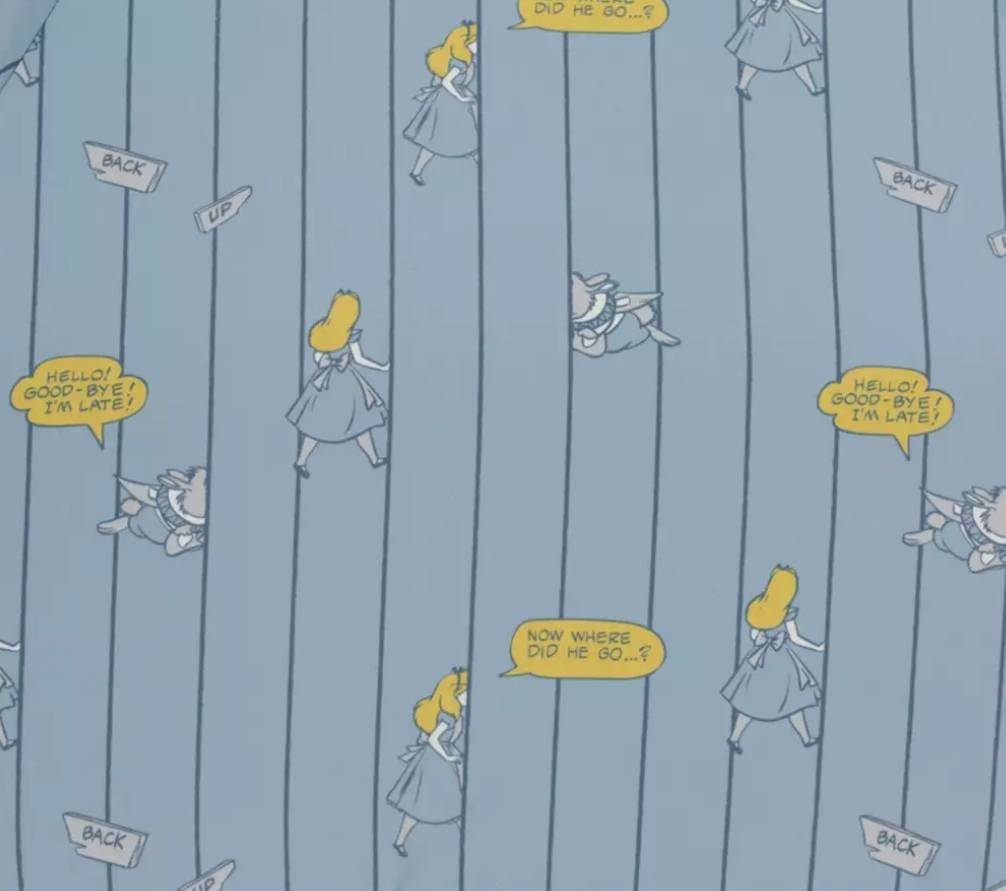 Wpc × Alice ร่มกันฝน ร่มกันแดด Folding Umbrella (50 cm) Clutch Bag Type