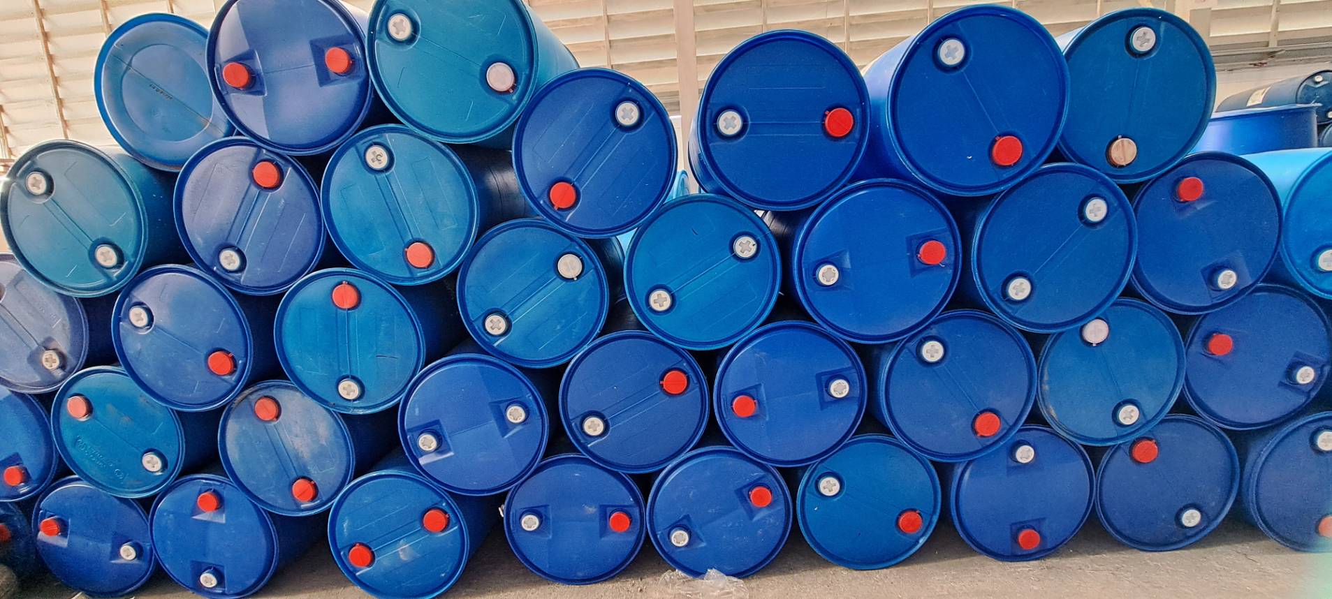 ถัง 200 ลิตรแบบมี 2 ขอบบน/ล่างฉีดพียูโฟม