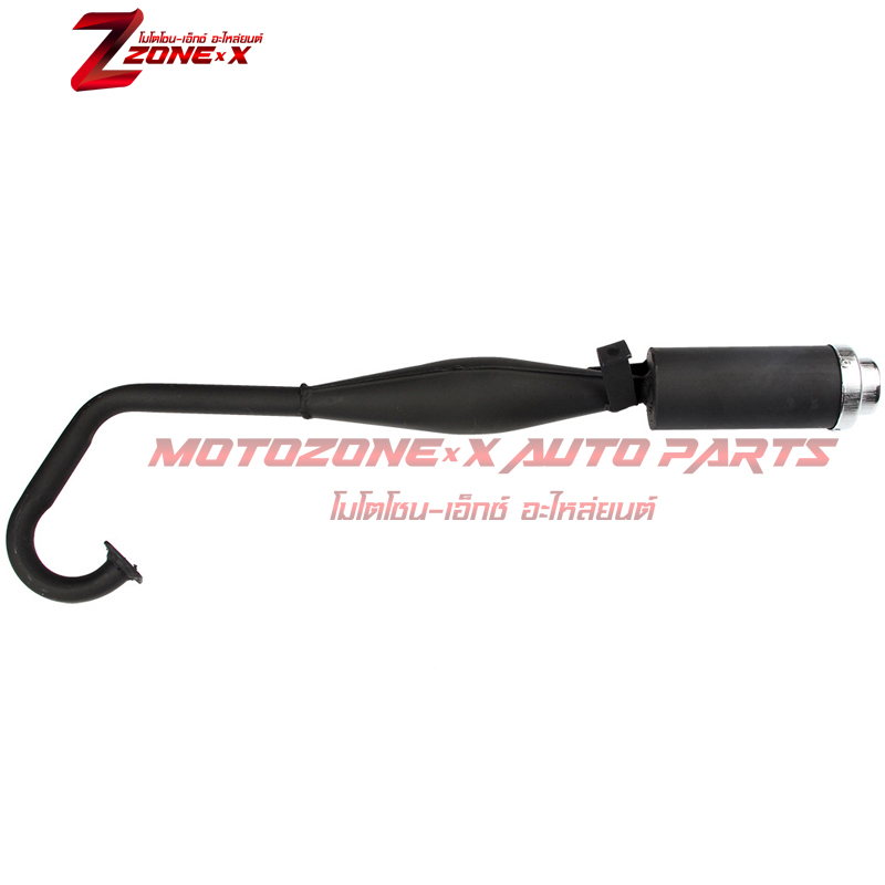 ท่อไอเสีย มอเตอร์ไซค์ สปอร์ต Exhaust pipe muffler 47-49cc Fit for 47cc 49cc Mini PIT Pocket Bike Chopper Scooter Quad Dirt Bike ATV ,ect. MOTOZONE-X(โมโตโซน-เอ็กซ์) Part อะไหล่