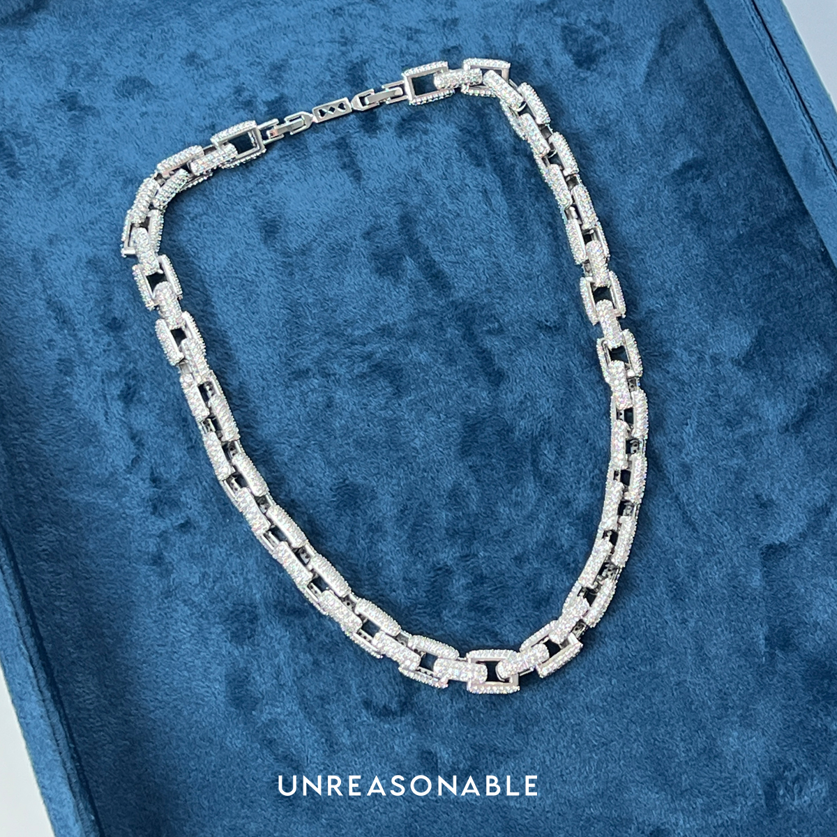 สร้อยคอเพชร CZ สุดวิ้ง สวยหรูดูแพงเป็นที่สุด UA1011-01 Unreasonable Accessories
