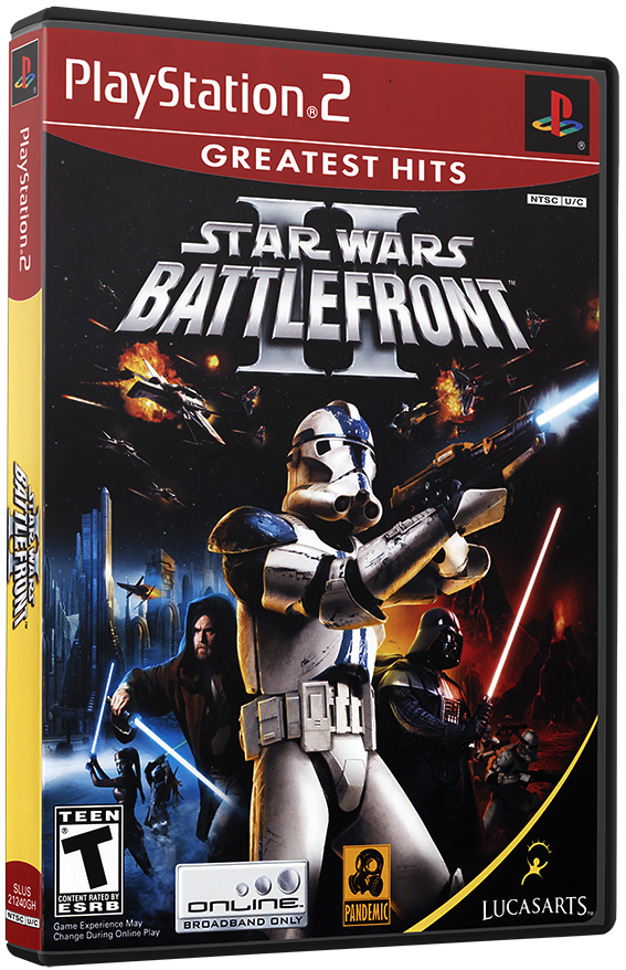 แผ่นเกมส์ PS2 : Star Wars - Battlefront II