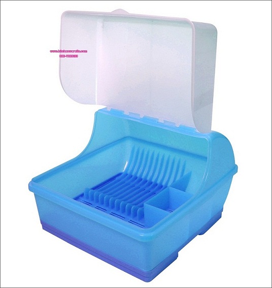 P03385 ที่คว่ำจาน มีฝาปิด มีช่องระบายอากาศ คละสี ปราศจากสารก่อมะเร็ง (BPA Free) รุ่น 5555 ราคาขายส่งต่อ 12 ชุด: เฉลี่ย 200 บต่อชุด