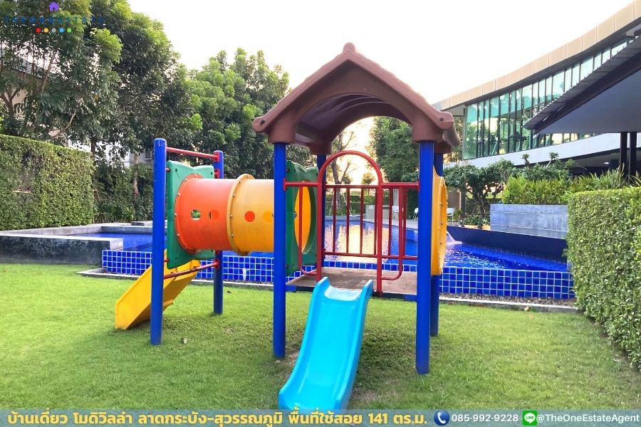 📣 บ้านเดี่ยวโมดิวิลล่า ใกล้สนามบินสุวรรณภูมิ ลาดกระบัง-สุวรรณภูมิ ใกล้มอเตอร์เวย์ ถ.หลวงแพ่ง บรรยากาศรอบโครงการดีมาก The Best ! | โทร. 085-992-9228