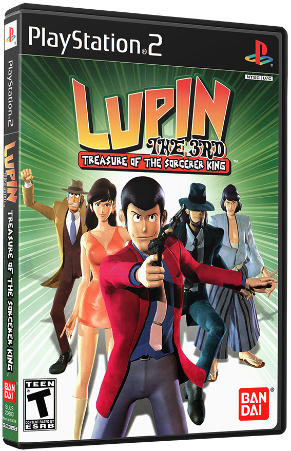 แผ่นเกมส์ PS2 : Lupin the 3rd - Treasure of the Sorcerer King