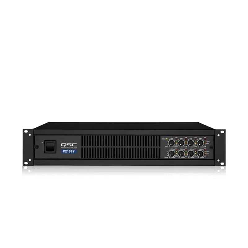 QSC CX108V เครื่องขยายเสียง 8 แชนแนล 100 วัตต์