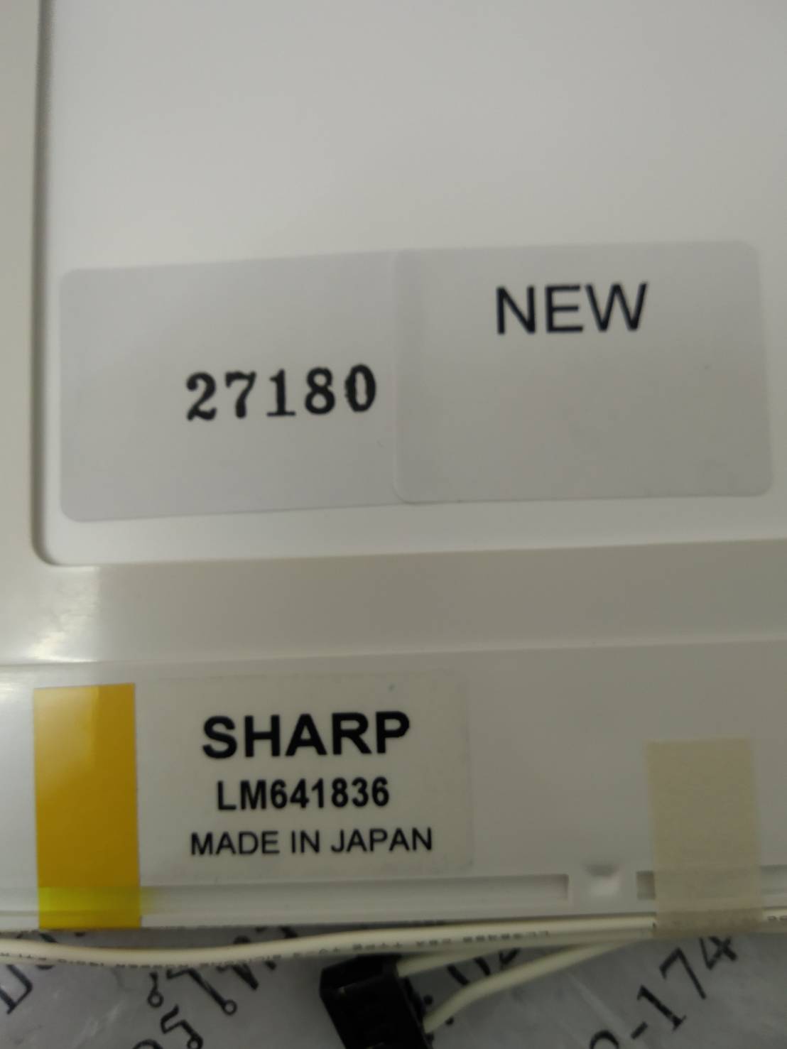 LCD PANEL " SHARP " MODEL : LM641836