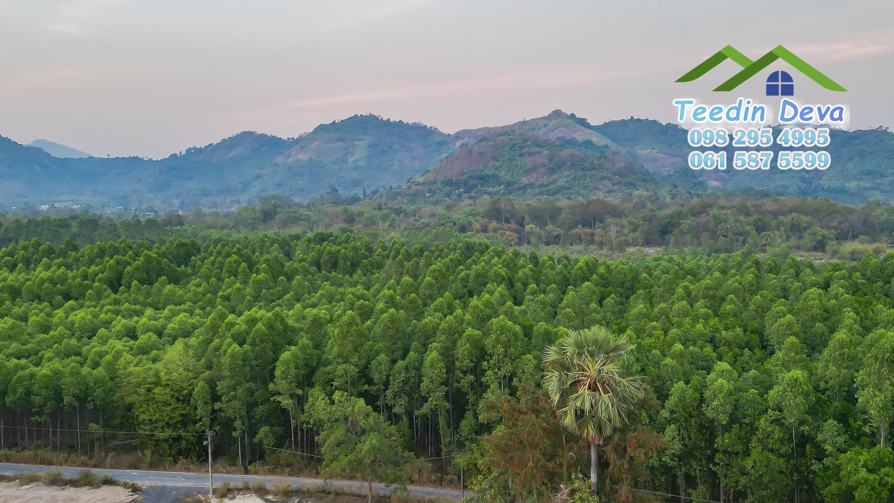 ขายที่ดินนครนายก 1 ไร่ ราคาถูก วิวสวย ไร่ละ 1.4 ล้าน ต.เขาพระ อ.เมือง จ.นครนายก