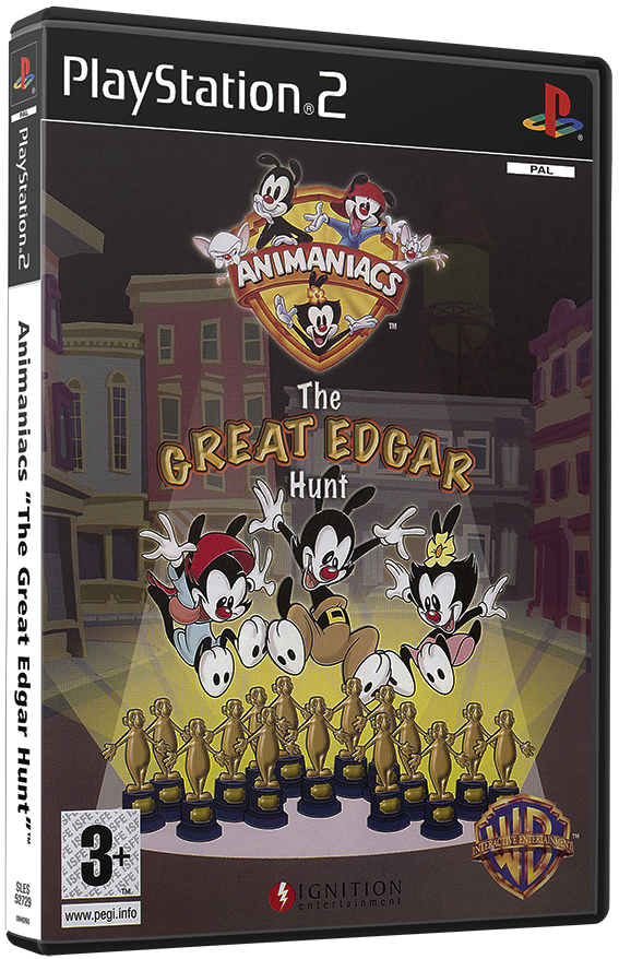 แผ่นเกมส์ PS2 : Animaniacs - The Great Edgar Hunt