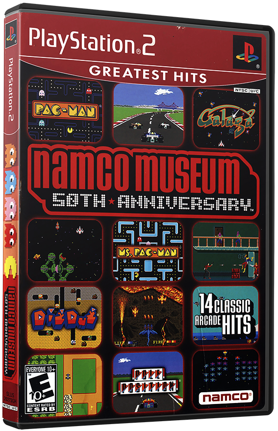 แผ่นเกมส์ PS2 : Namco Museum 50th Anniversary