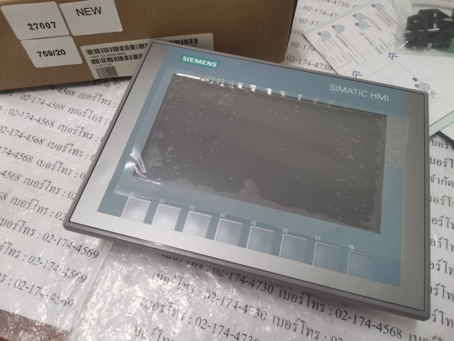 จำหน่าย 6AV2 123-2GB03-0AX0 (KTP700) HMI "SIEMENS"