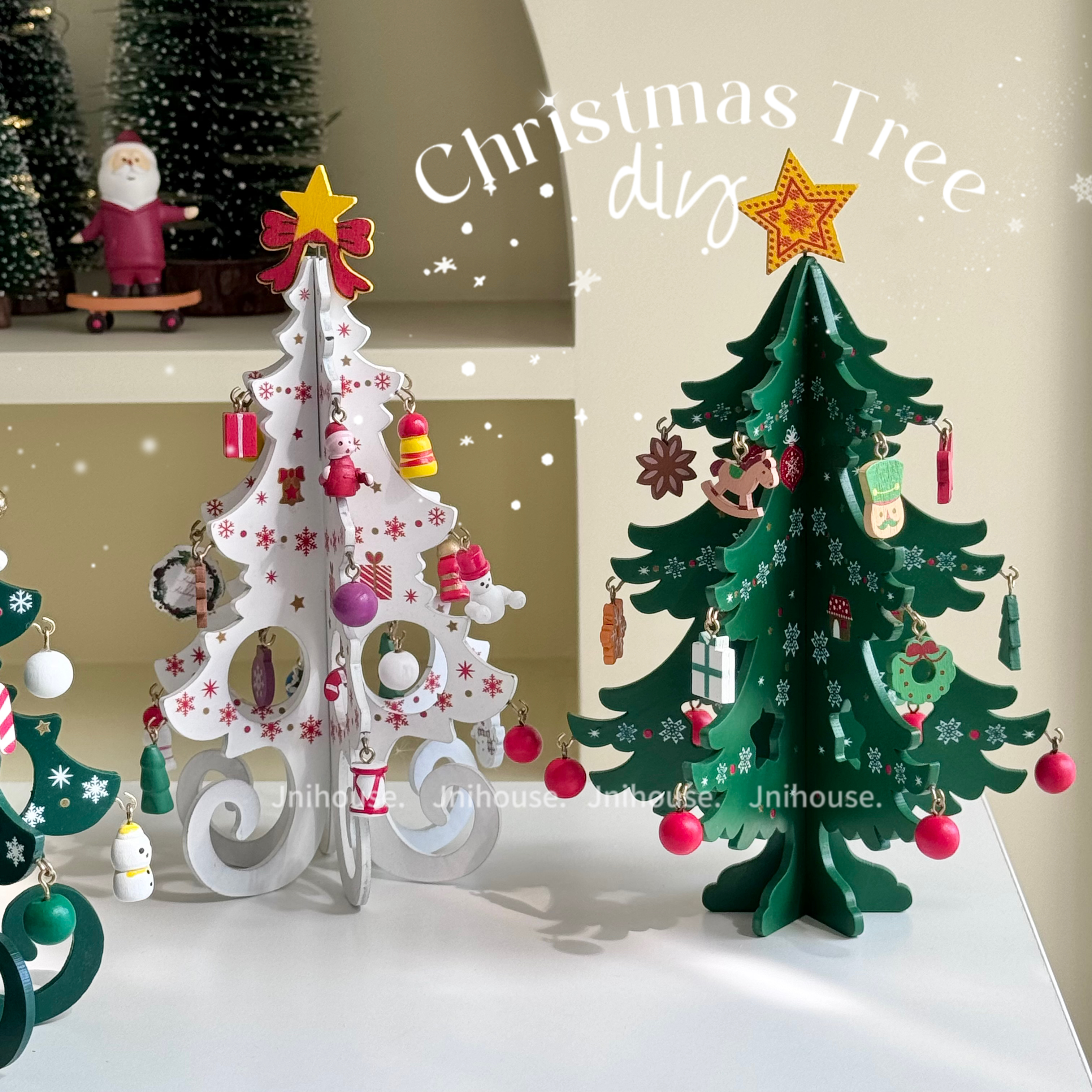 [พร้อมส่ง] Jnihouse : Christmas Tree DIY ของตกแต่งคริสต์มาส