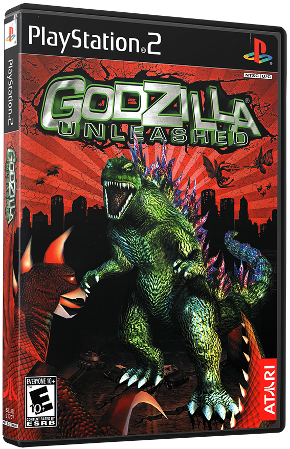 แผ่นเกมส์ PS2 : Godzilla Unleashed