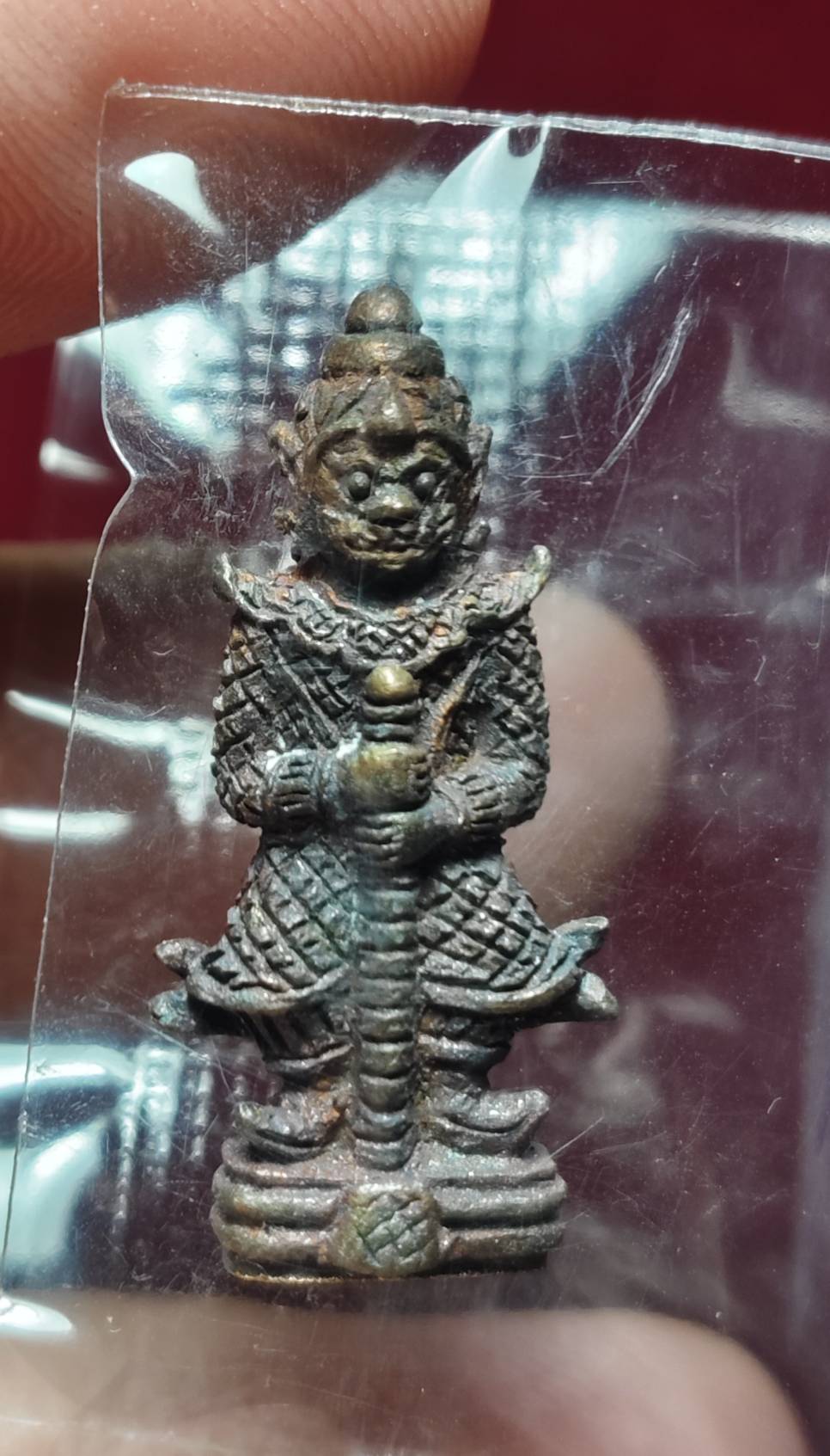 ท้าวเวสสุวรรณ รวยพันล้าน หลวงปู่หมุน วัดบ้านจาน จ.ศรีสะเกษ ปี 2565 (เนื้อชนวนรวยพันล้าน)